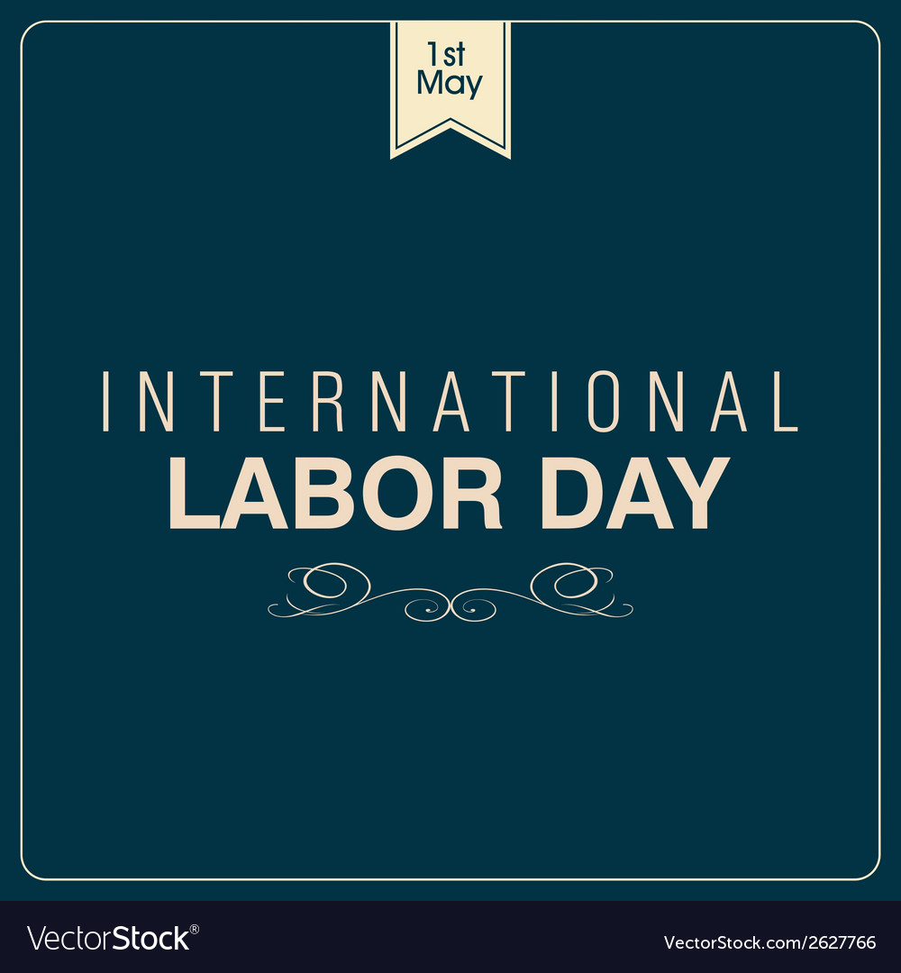 Abstract labor day background with special objects