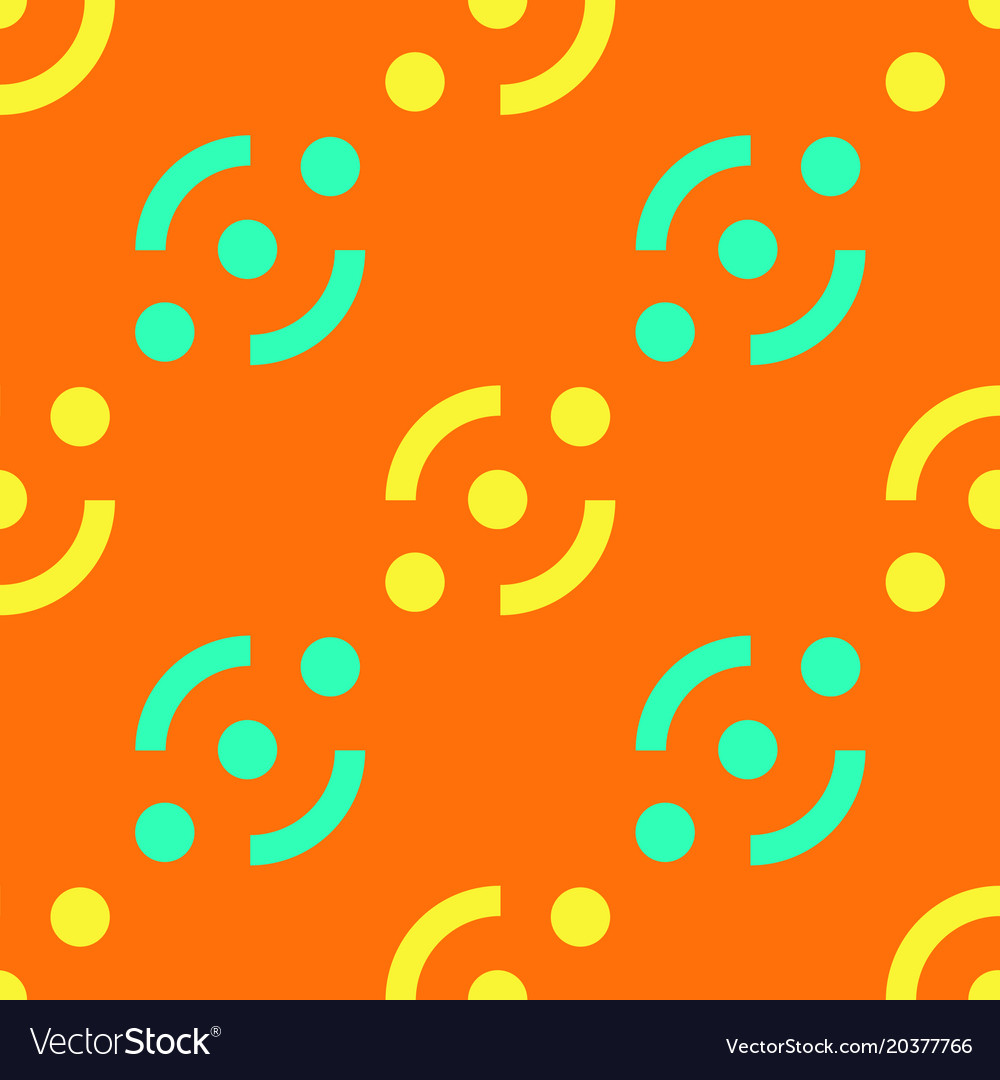 Berry flow graphic seamless pattern