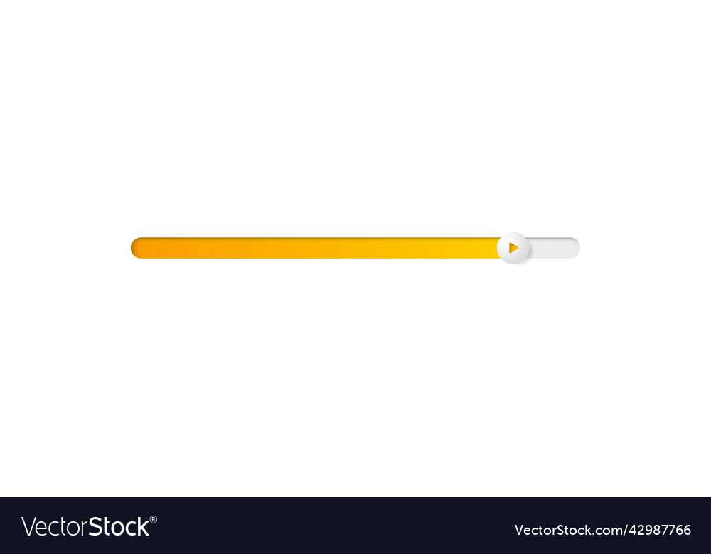 Farbige Scrollleiste für Benutzeroberfläche Scrollbar vector image Farbige Scrollleiste für Benutzeroberfläche Scrollbar