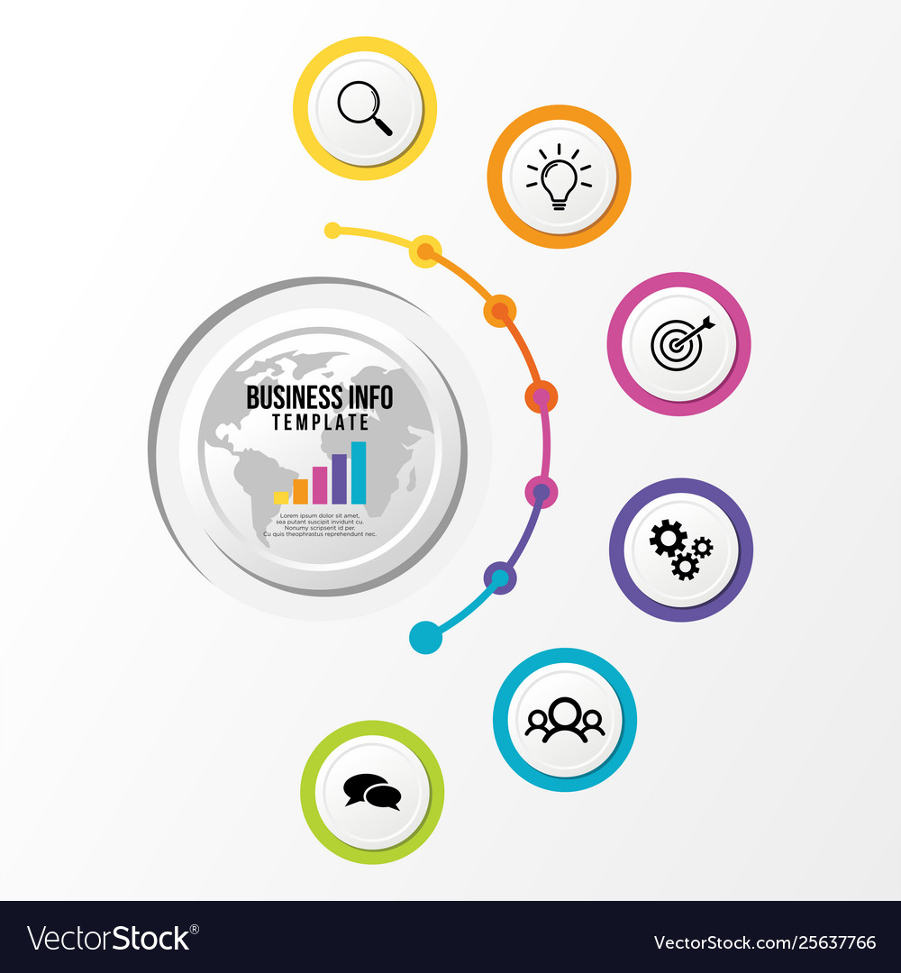 Infographic Steps & Process Template