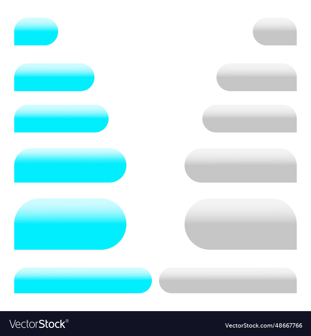 Message bubbles design template for messenger chat vector image Message bubbles design template for messenger chat