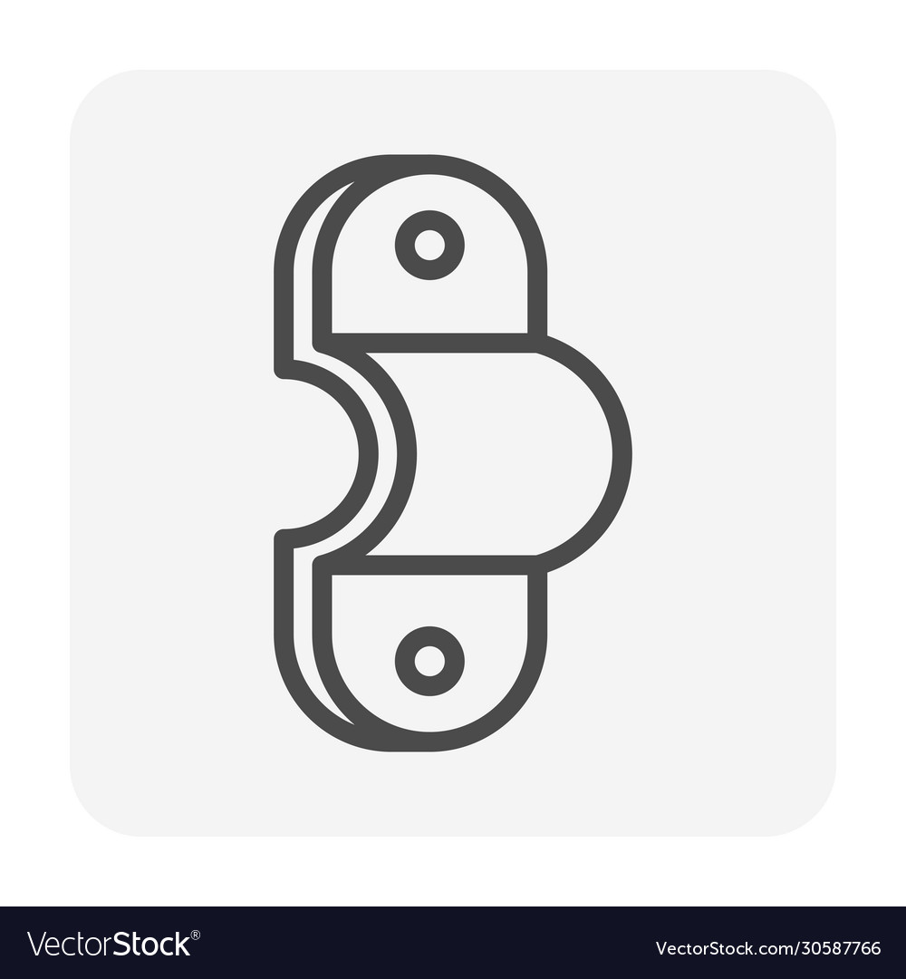 Pipe fitting part vector image Pipe fitting part