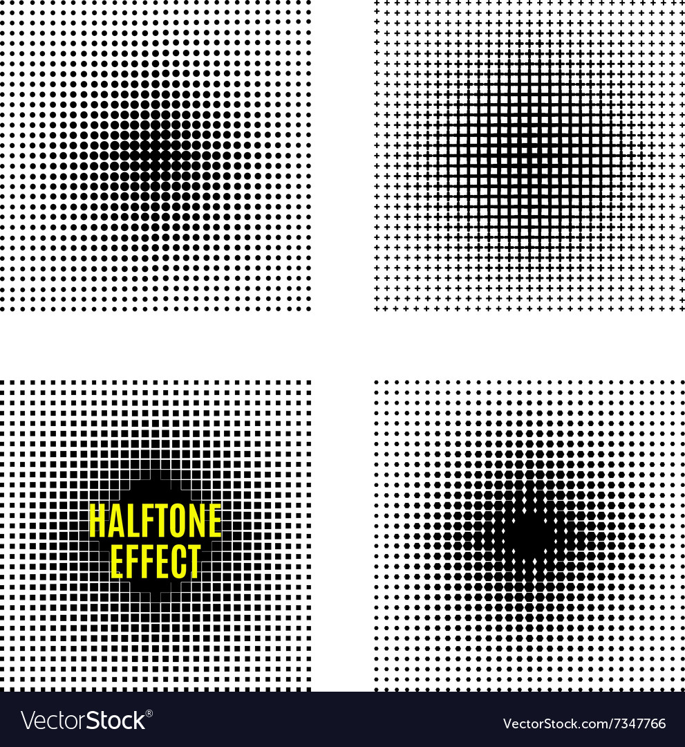 Set halftone isolation element design