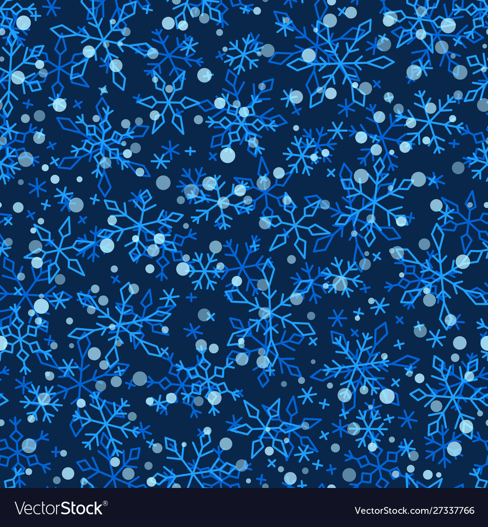 Winter Snowflake Pattern