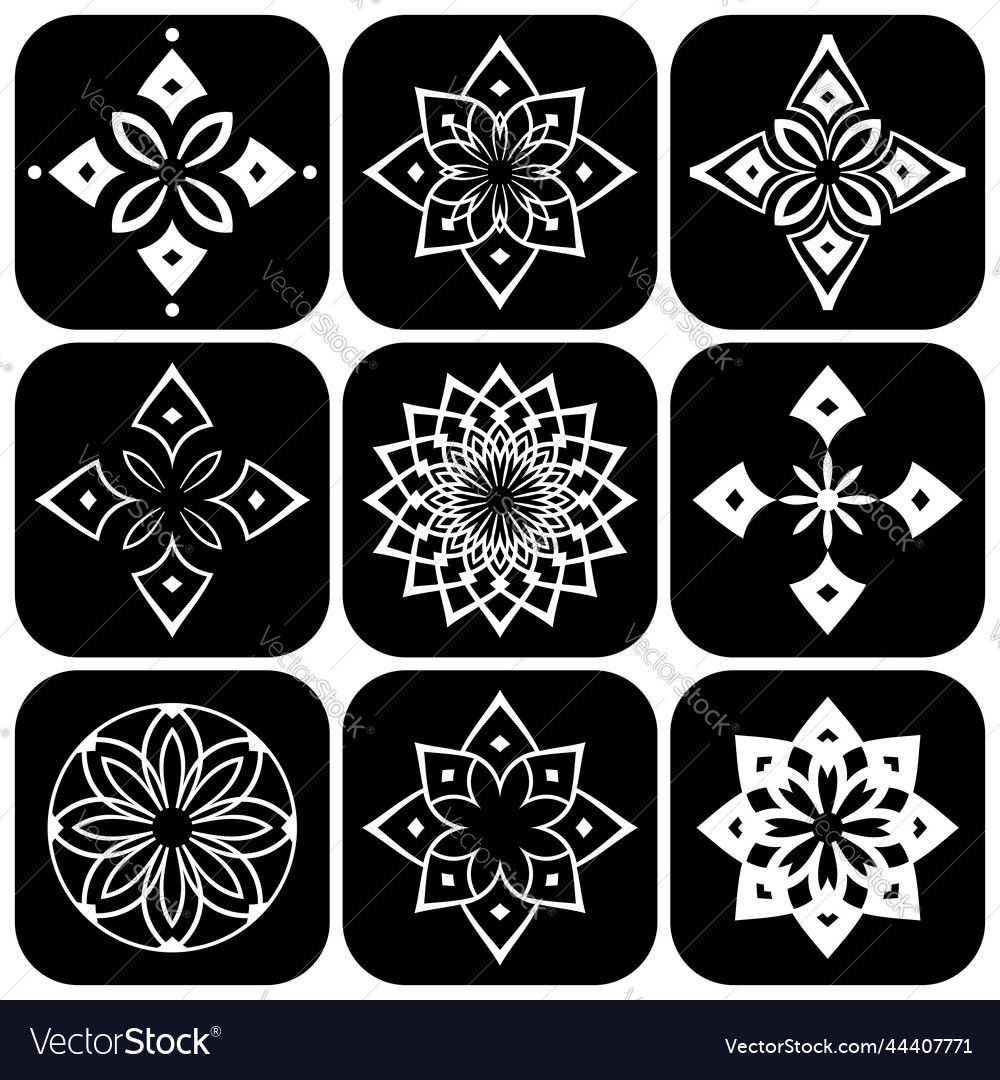 Design elements Royalty Free Vector Image - VectorStock