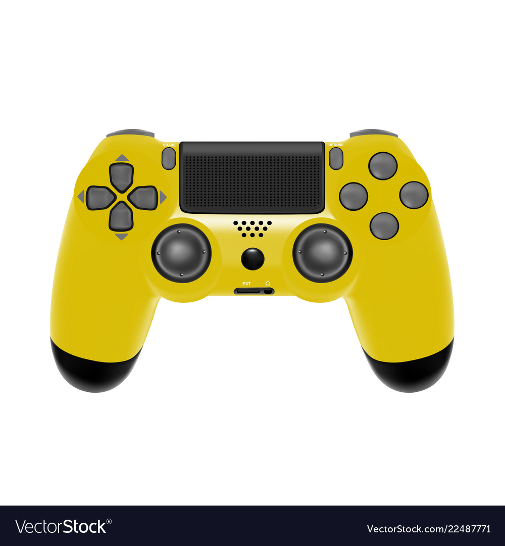 Gamepad for a console game vector image Gamepad for a console game