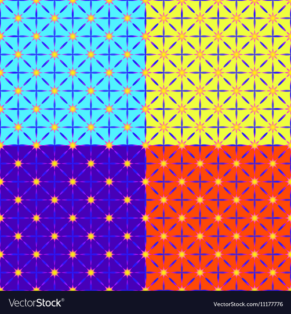A set of four patterns