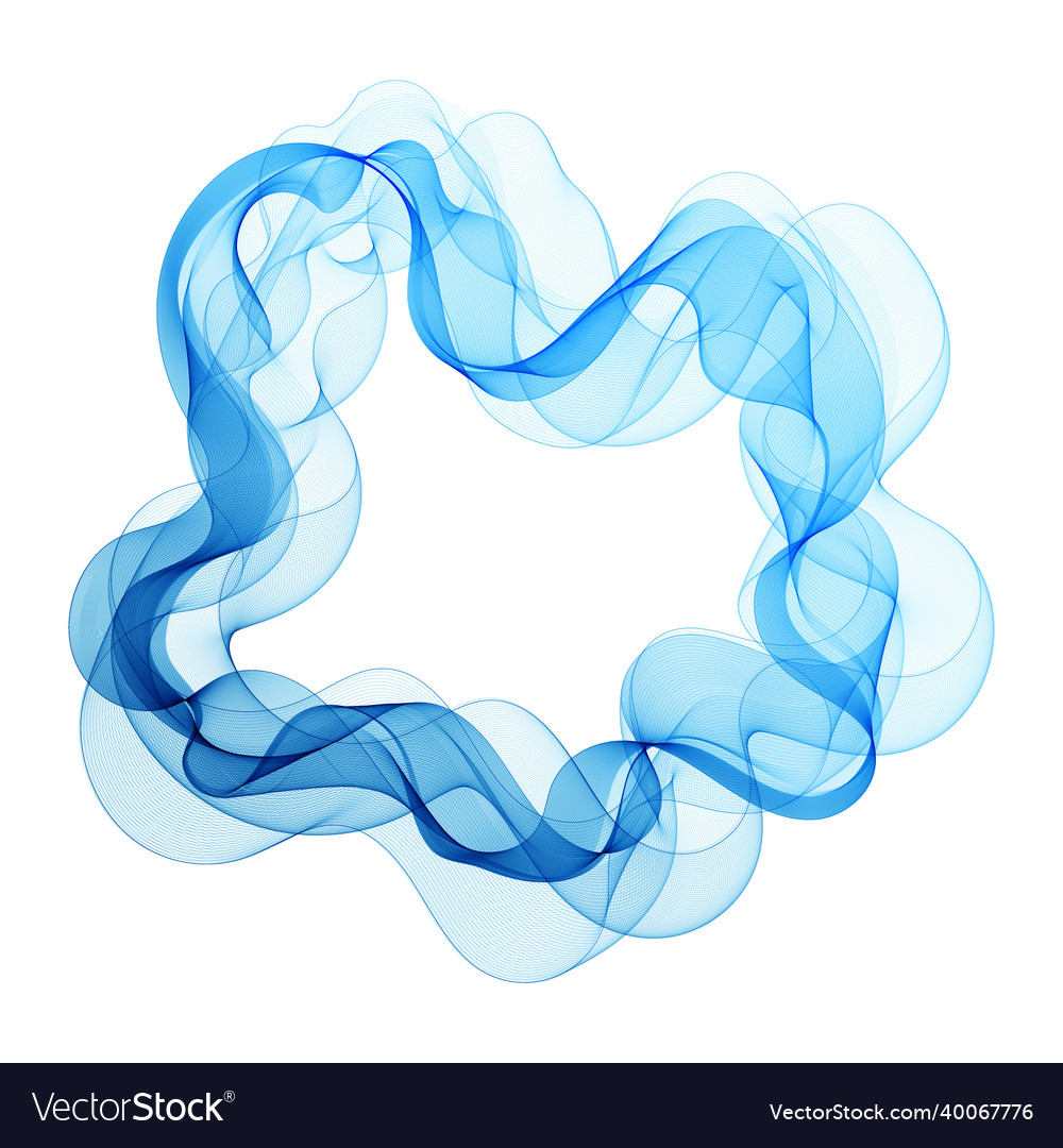 Blue wave patternmodern design element layout Vector Image Blue wave patternmodern design element layout