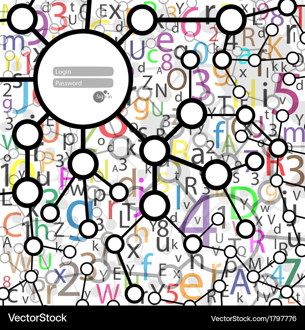 Molecule and communication background Royalty Free Vector
