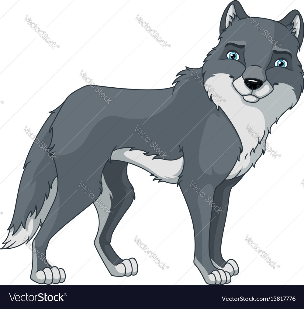 Wolf Royalty Free Vector Image - VectorStock