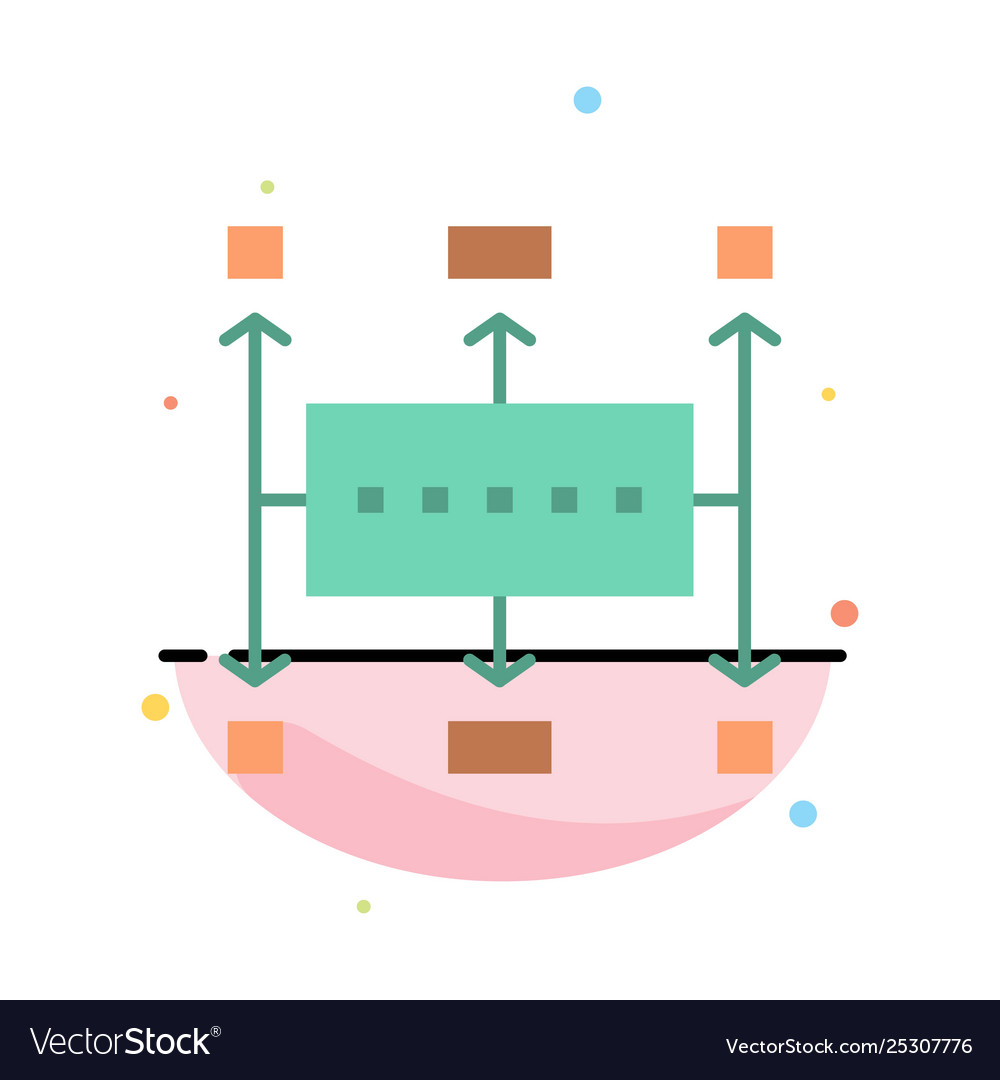 Workflow planning business modern Vector Image Workflow planning business modern