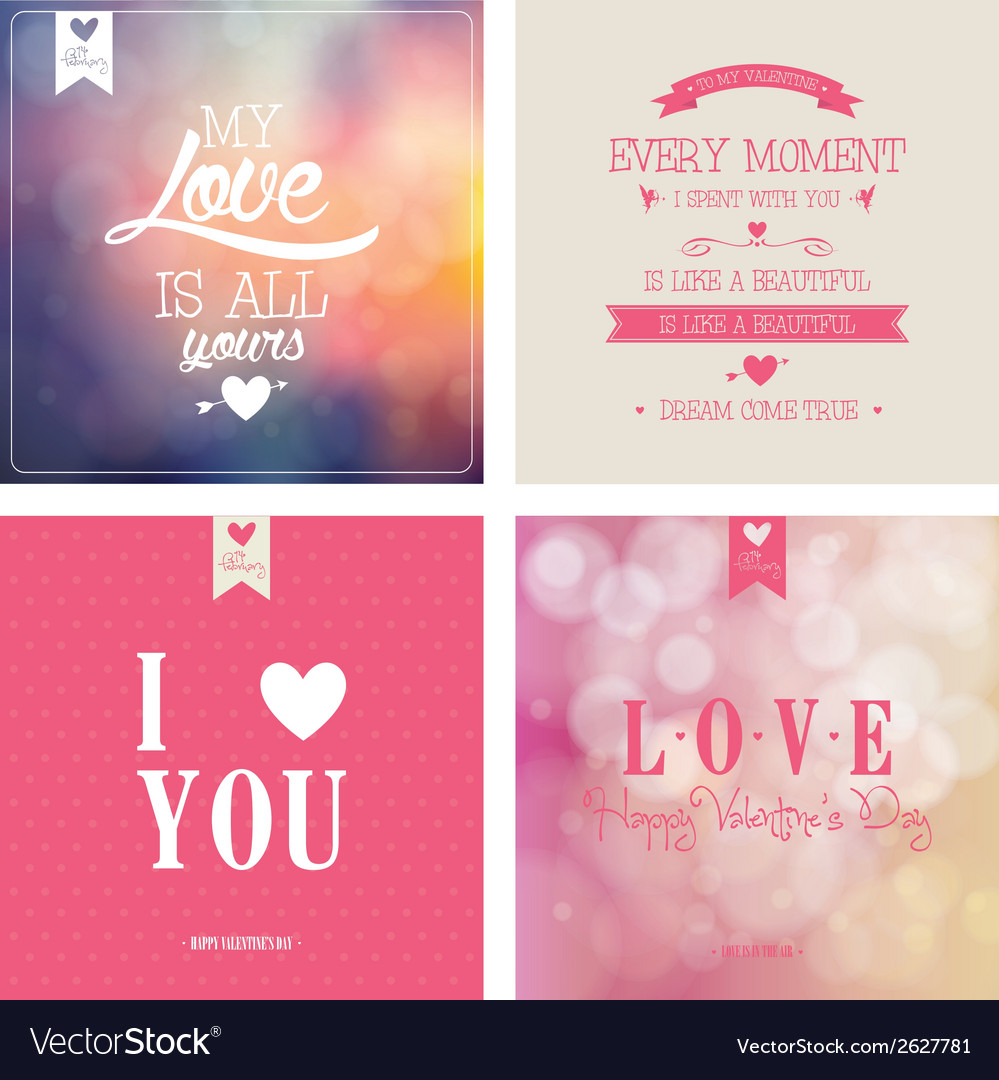 Abstract love background with some special objects