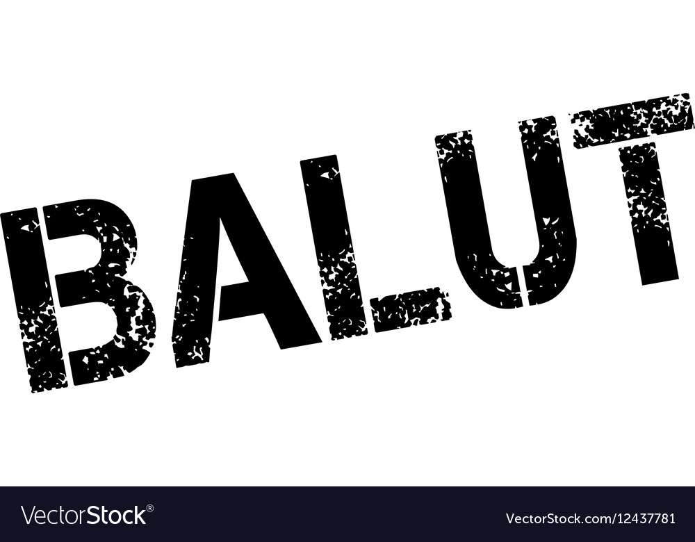 Balut rubber stamp
