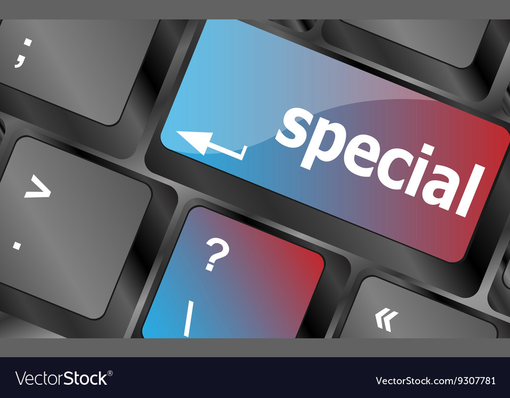 Bingo button on computer keyboard keys