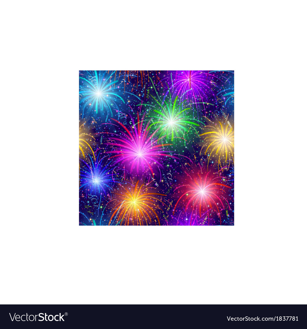 Fireworks seamless