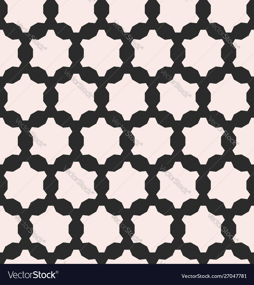 Interlocking Geometric Pattern