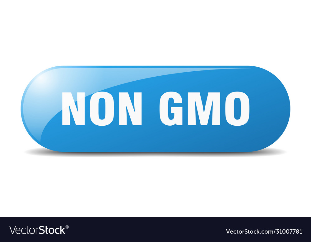 Non gmo button sign key push