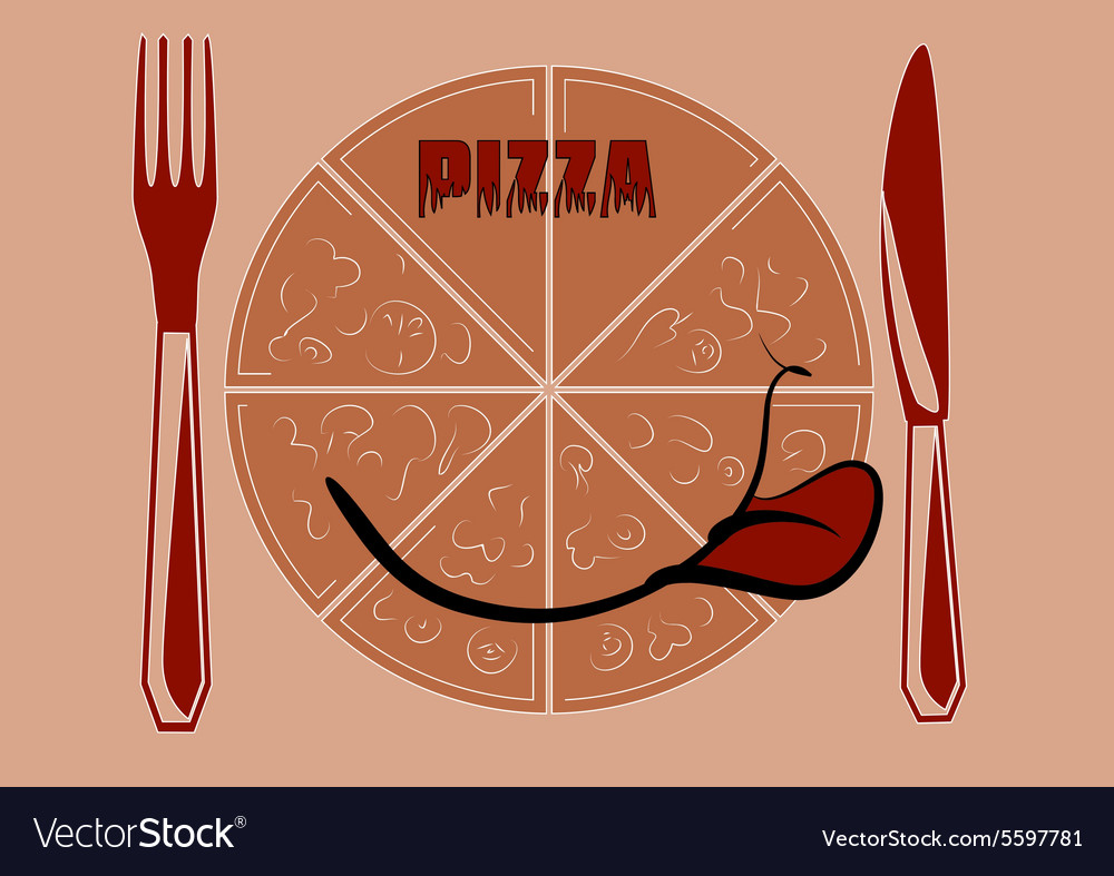 Pizza menu