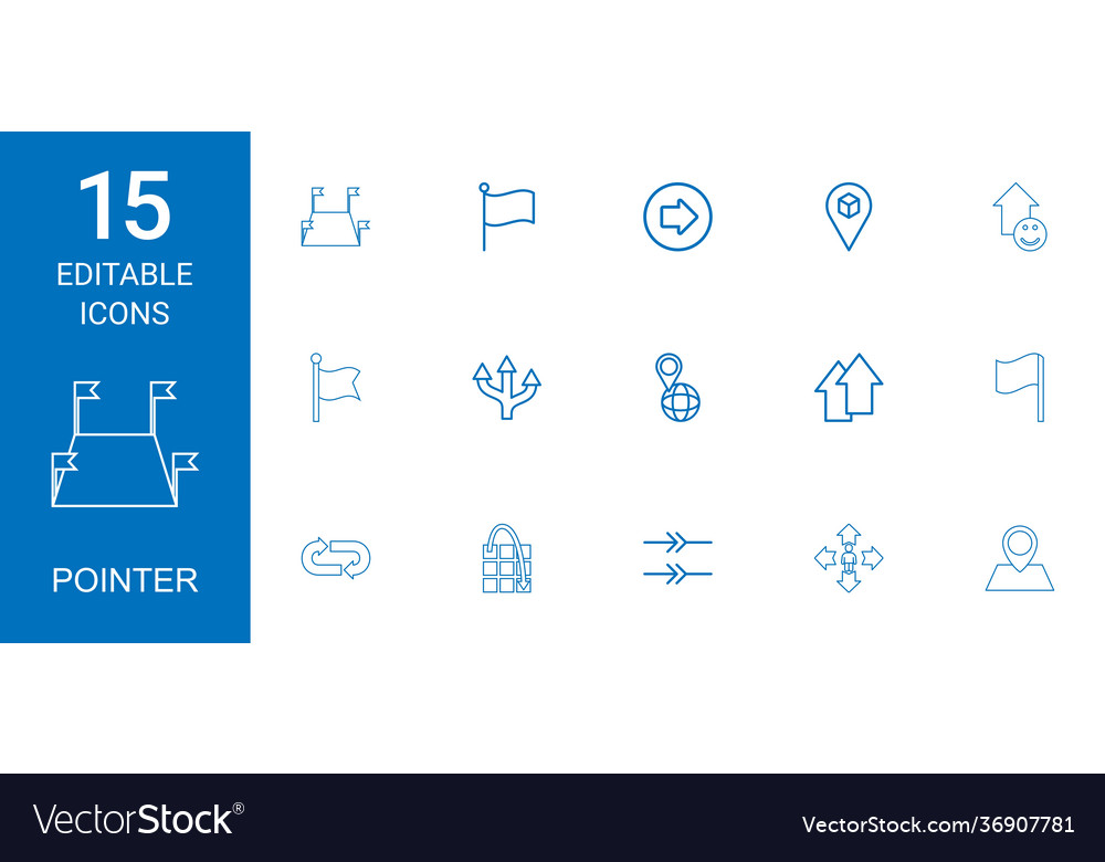 Pointer icons