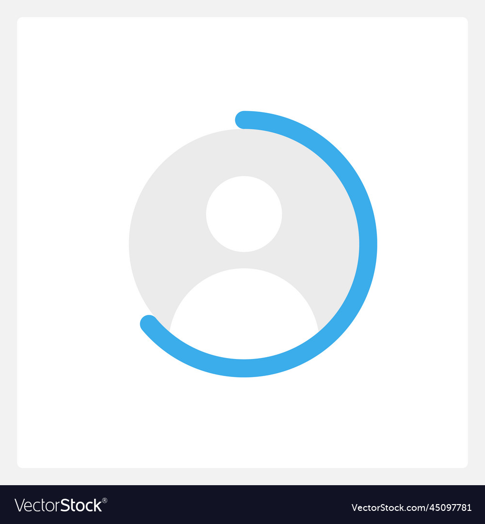 Profile completeness ui element template