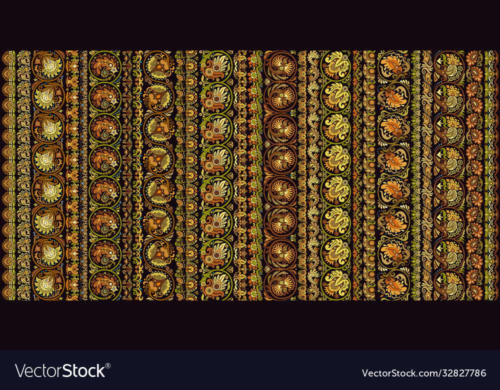 Abstract ethnic stripe pattern background Vector Image Abstract ethnic stripe pattern background