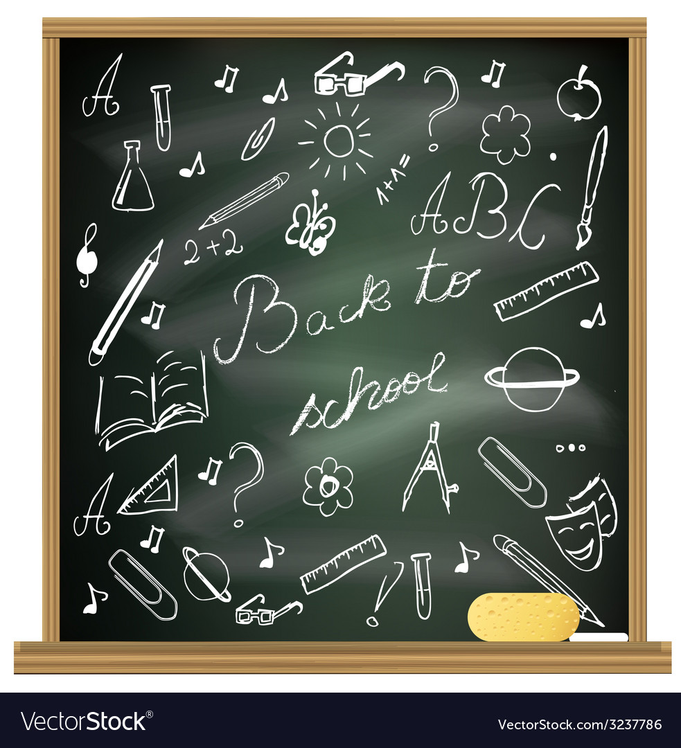 Back to School Chalkboard