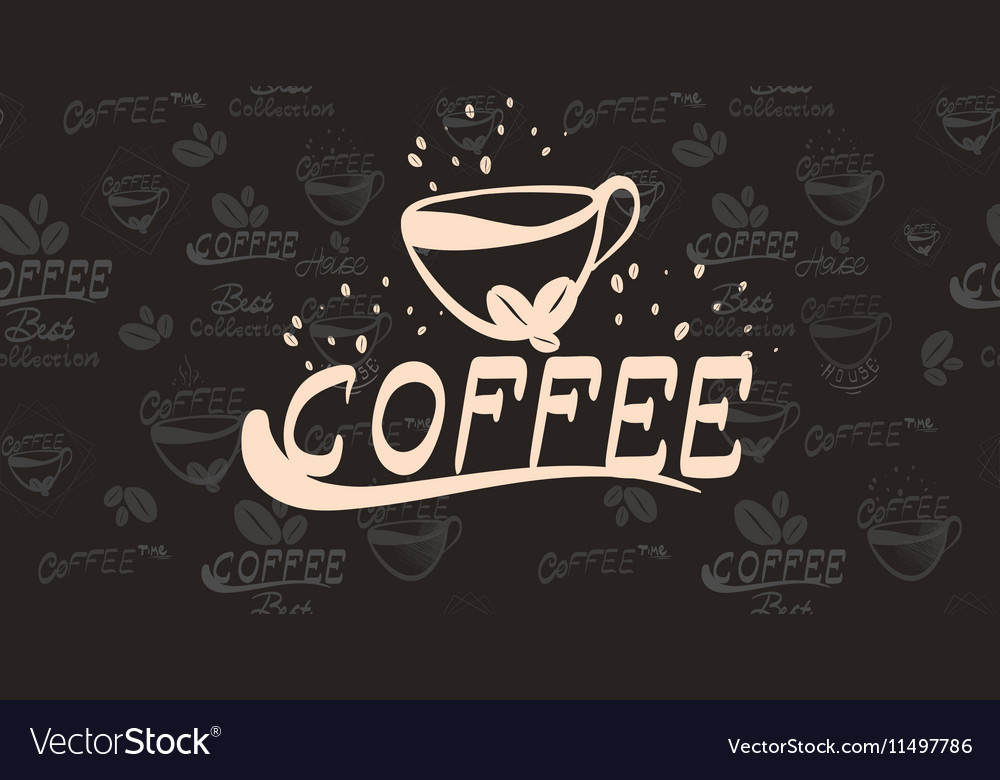 Banner For Coffee On The Royalty Free Vector Image