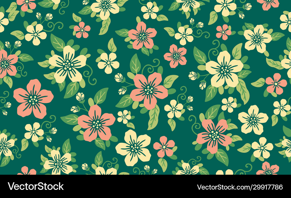 Beautiful wallpaper for spring Royalty Free Vector Image