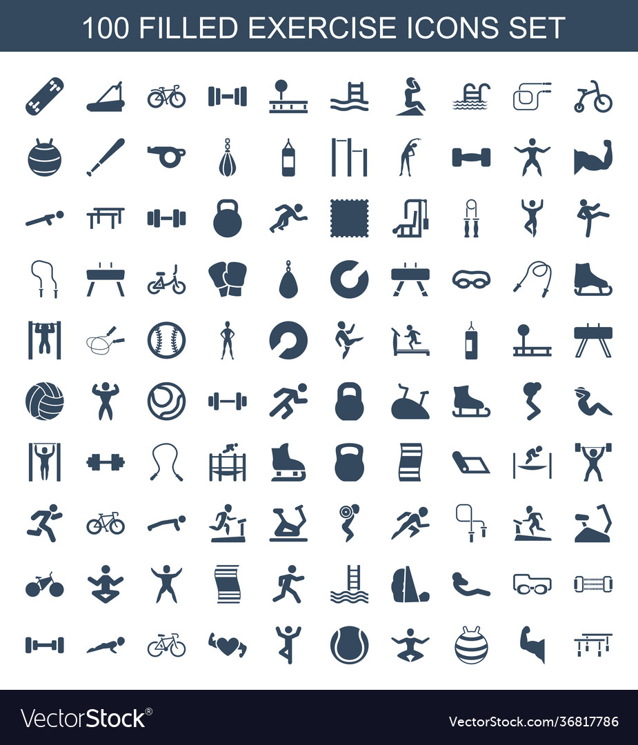 Exercise icons