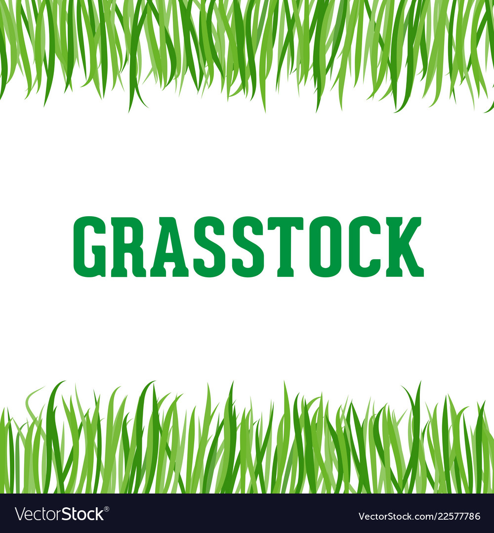 Grass logo background