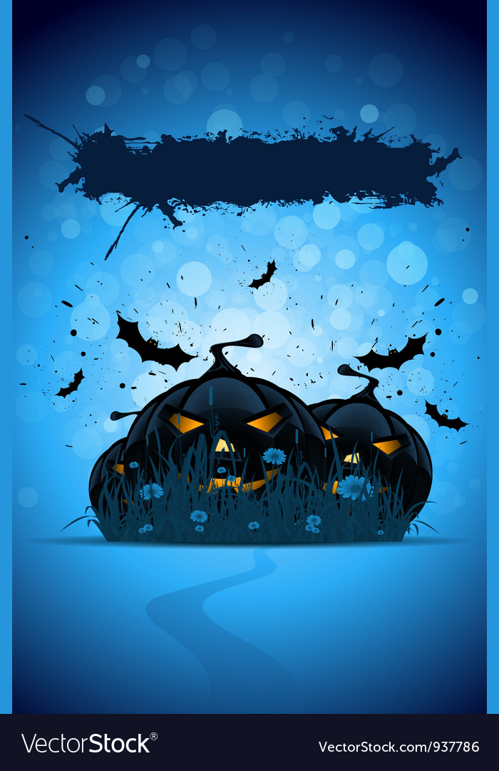 Grunge halloween party template