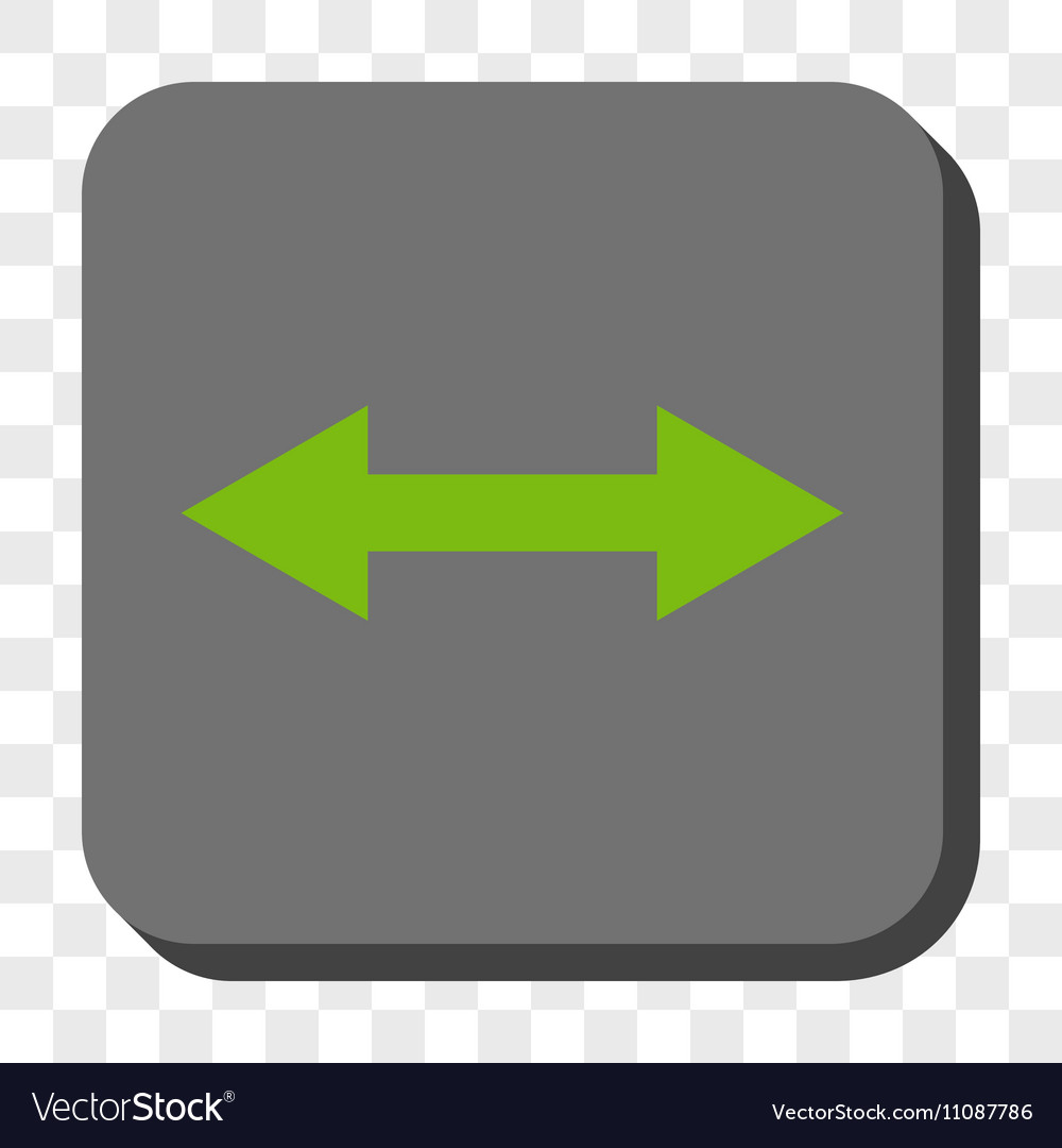 Horizontal flip rounded square button