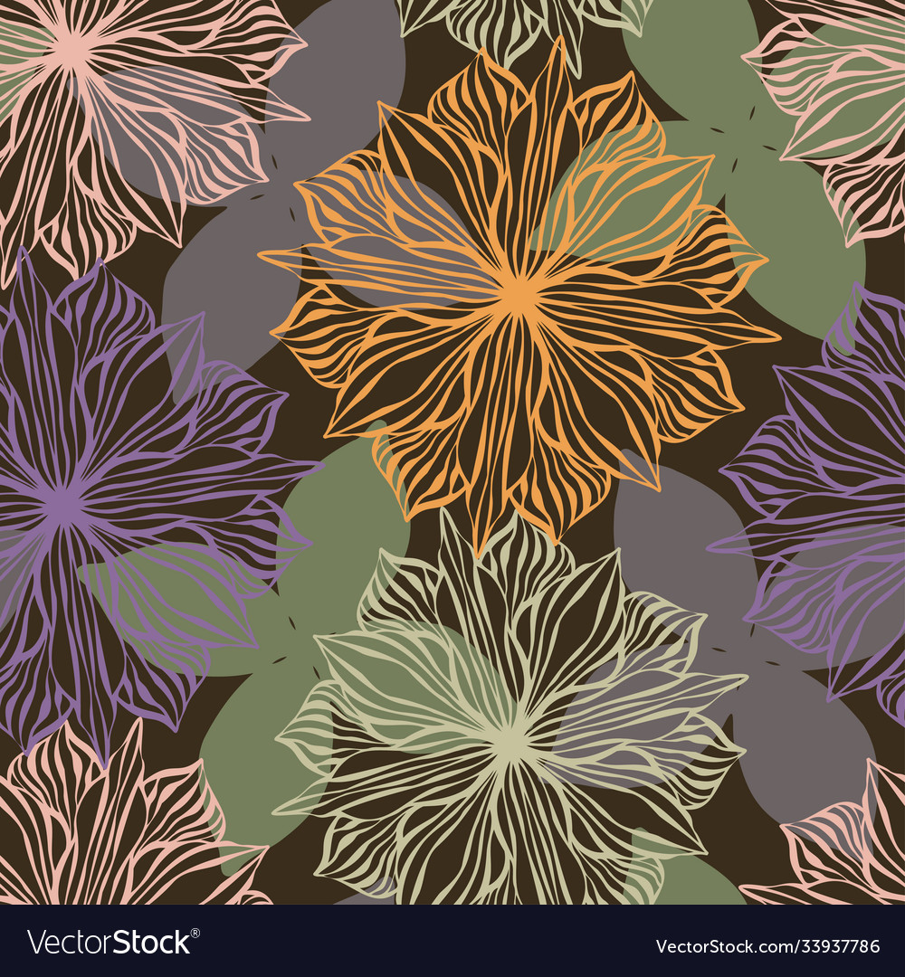 Seamless pattern colorful design