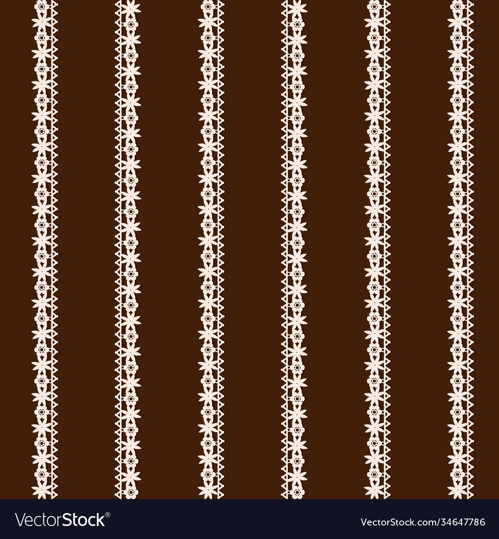 Seamless pattern with vertical threads white vector image Seamless pattern with vertical threads white