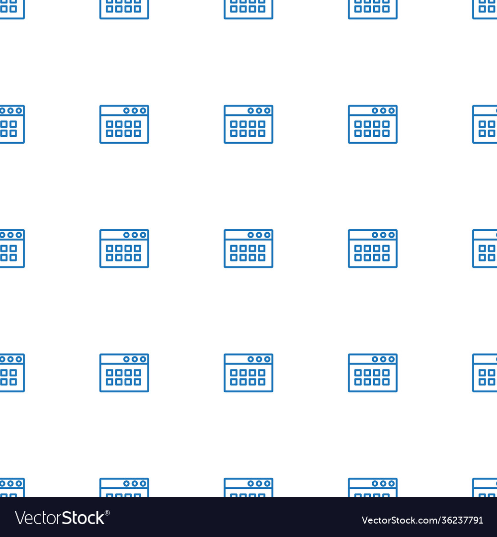 Browser window icon pattern seamless white