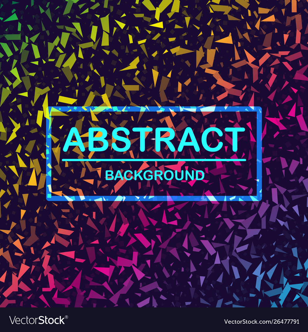 Dynamic abstract scattering particles background Vector Image Dynamic abstract scattering particles background