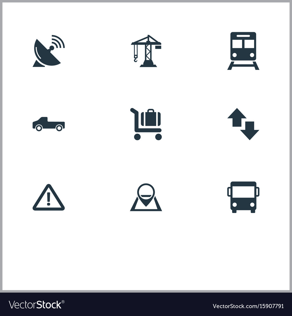 Infrastructure Icons - Simple Set