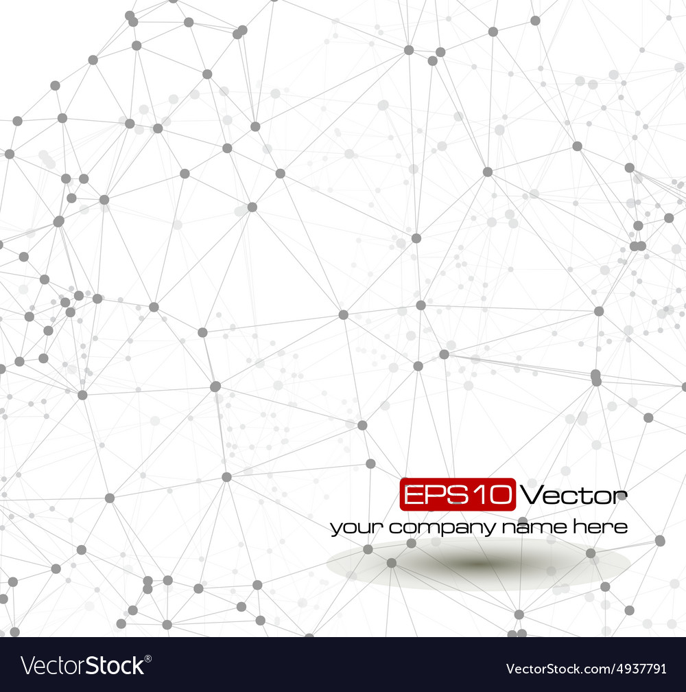 Modern Network Connection Background