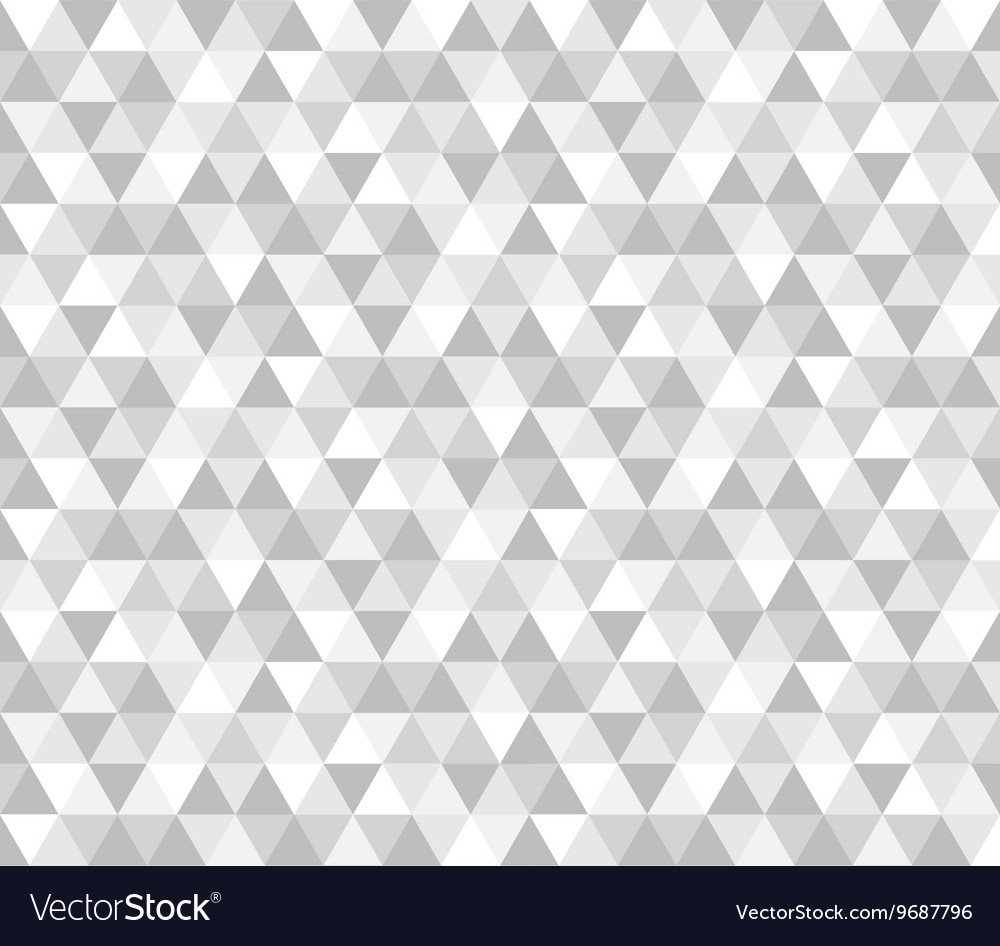 Abstract geometric triangle pattern background Vector Image