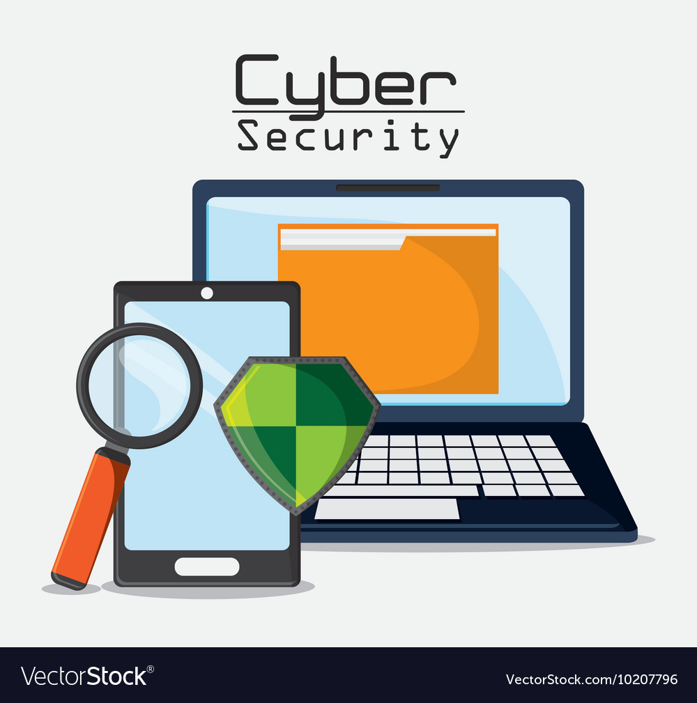 Cyber and system security icon
