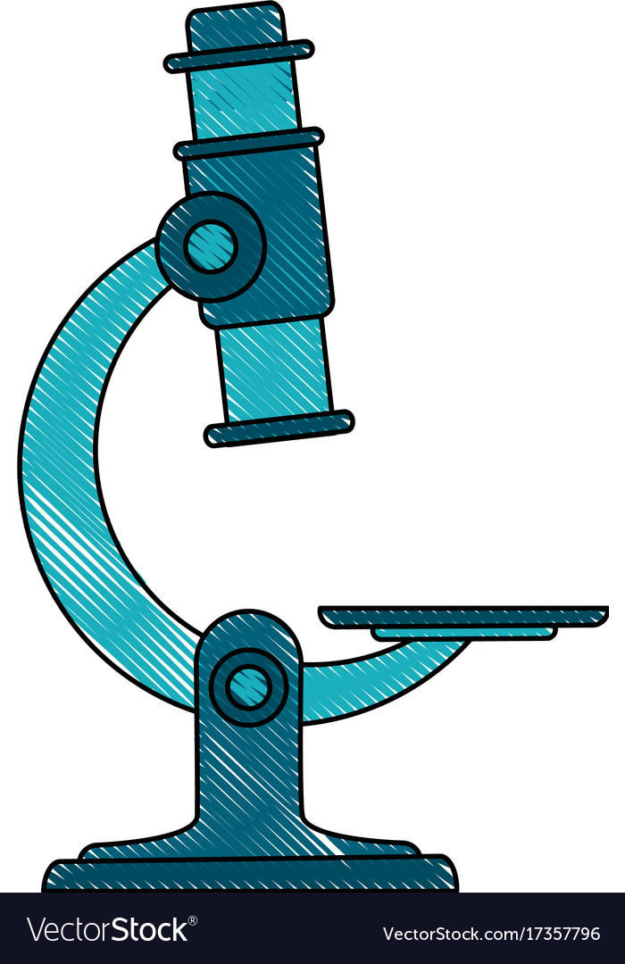 Microscope science icon image