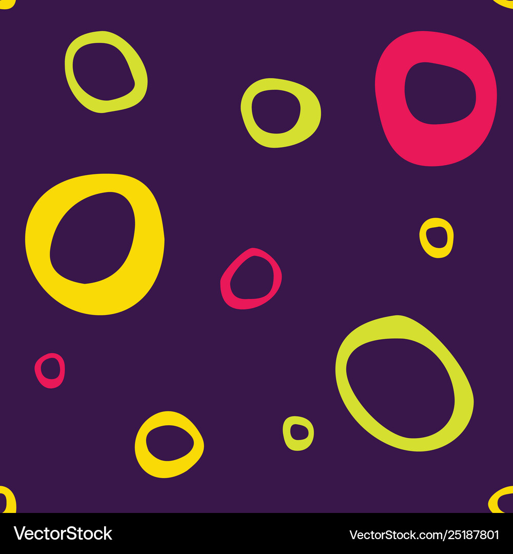 Abstract seamless pattern hand drawn Royalty Free Vector