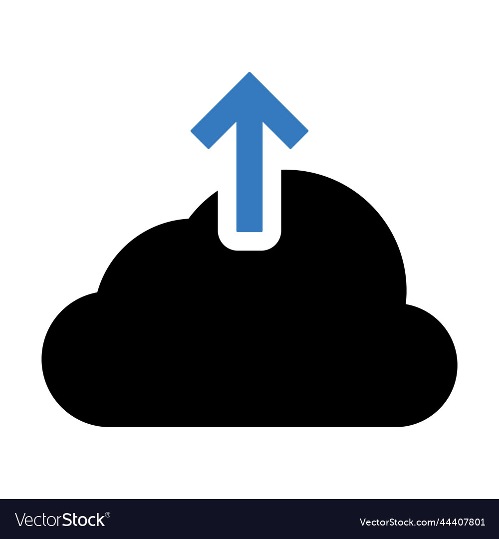 Backup cloud upload icon