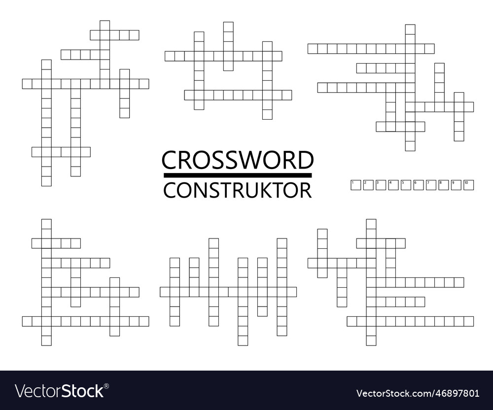 Crossword Puzzle Squares - Empty Set