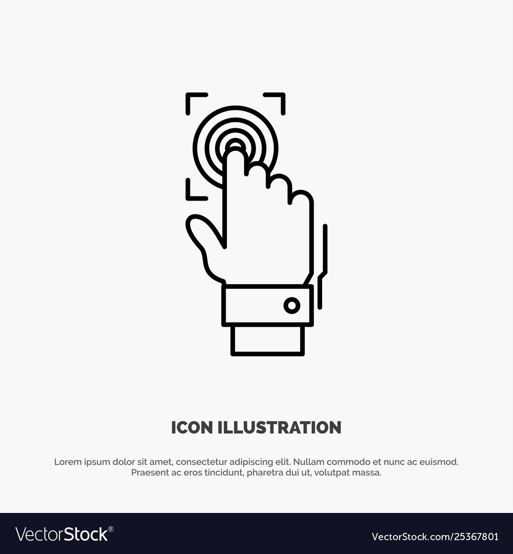 Fingerprint identity recognition scan scanner