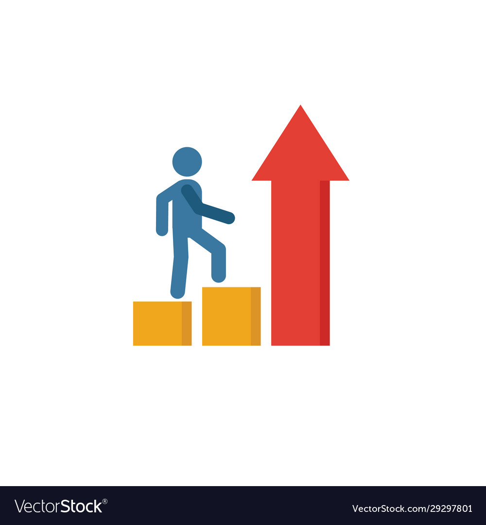 Growth mindset icon simple element from soft Vector Image