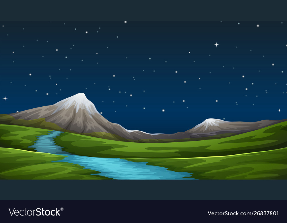 Naturlandschaft Szene