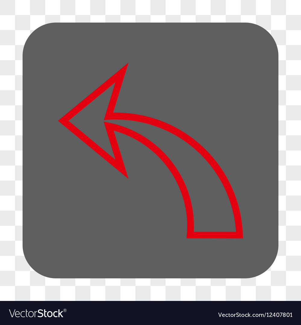 Undo rounded square button