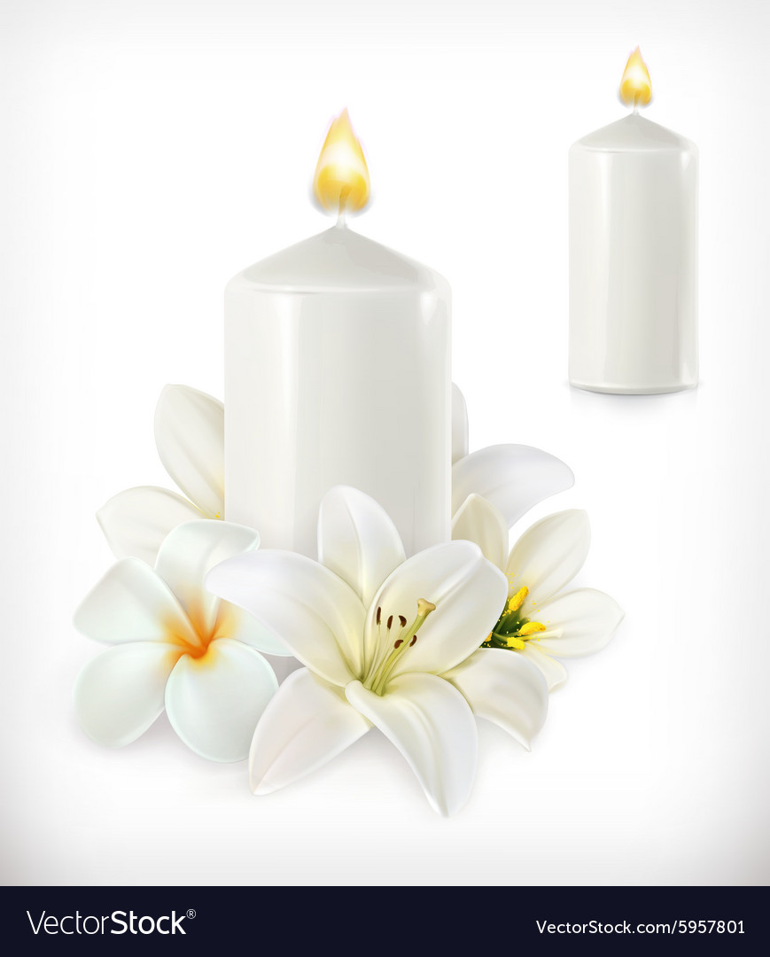 flower candle