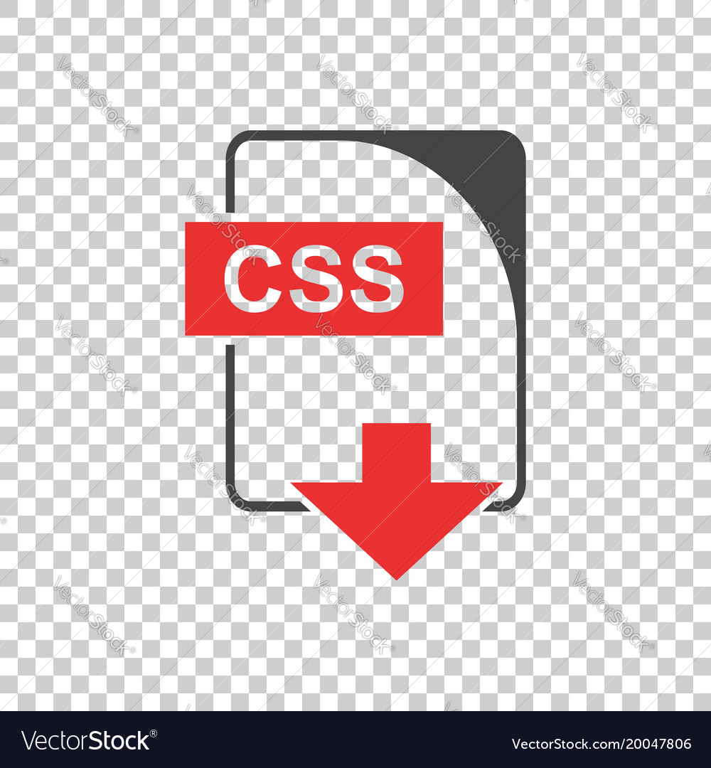 Css icon flat